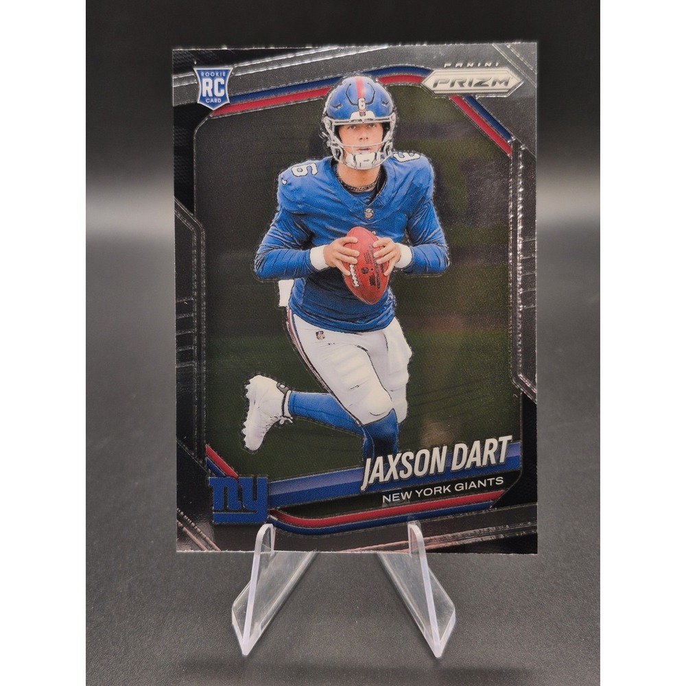 2025 Panini Prizm Jaxson Dart #332 Rookie Base (RC) New York Giants